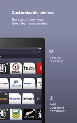 New Zealand Newspapers android App screenshot 1
