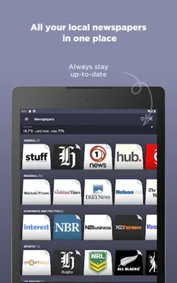 New Zealand Newspapers android App screenshot 2